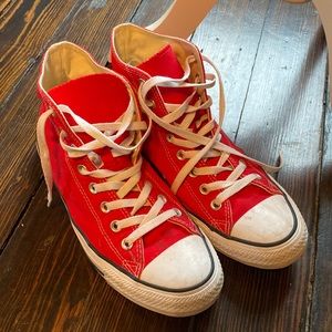 Red Mens Converse